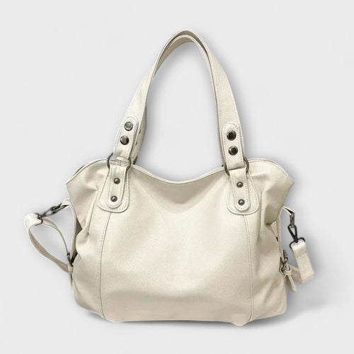 Elegant Hobo Shoulder Bag-Calm Wears-Beige-Calm Wears