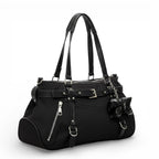 Street Style Tote Bag Underarm Single Shoulder Yoga Commute Large Capacity Fitness Crossbody Bag Sweet Cool Trendy-dione couture20260420-Calm Wears-Black-Calm Wears