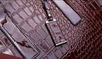 Large Capacity Crocodile Patent Leather Handbag-dione couture20260421-Calm Wears-Brown-Calm Wears