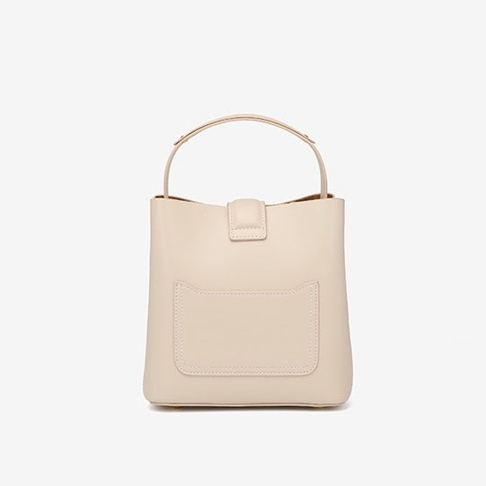 Bucket Bag with Gold D Ring and Crossbody Strap-mayfair ellis20260422-Calm Wears-Mustard green-Calm Wears