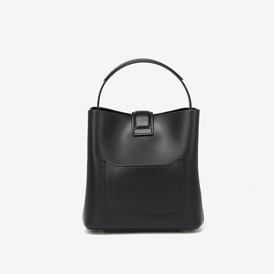 Bucket Bag with Gold D Ring and Crossbody Strap-mayfair ellis20260422-Calm Wears-Mustard green-Calm Wears