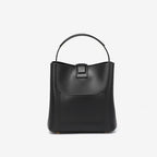 Bucket Bag with Gold D Ring and Crossbody Strap-mayfair ellis20260422-Calm Wears-Mustard green-Calm Wears