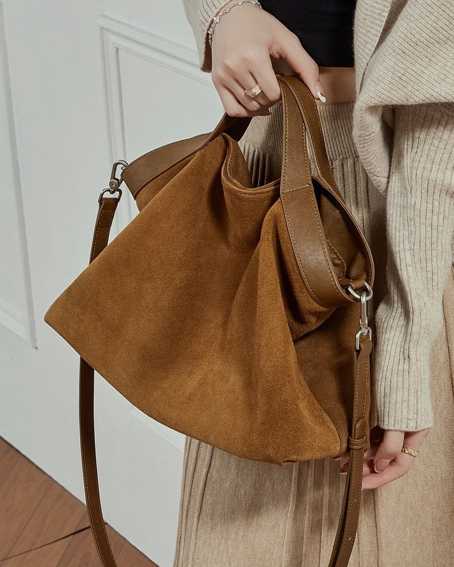 Women Tote Bag with Shoulder Strap-mayfair ellis20260422-Calm Wears-Coffee-Calm Wears