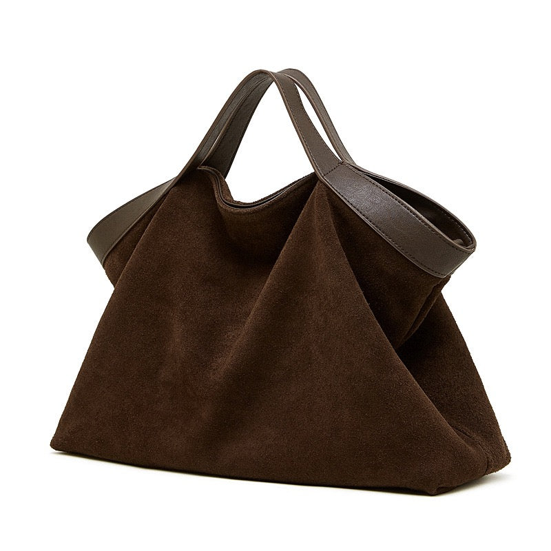Women Tote Bag with Shoulder Strap-mayfair ellis20260422-Calm Wears-Coffee-Calm Wears