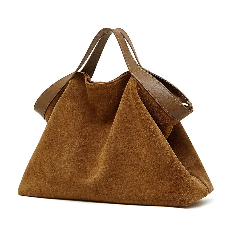 Women Tote Bag with Shoulder Strap-mayfair ellis20260422-Calm Wears-Coffee-Calm Wears