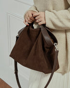 Women Tote Bag with Shoulder Strap-mayfair ellis20260422-Calm Wears-Coffee-Calm Wears