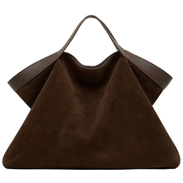 Women Tote Bag with Shoulder Strap-mayfair ellis20260422-Calm Wears-Coffee-Calm Wears