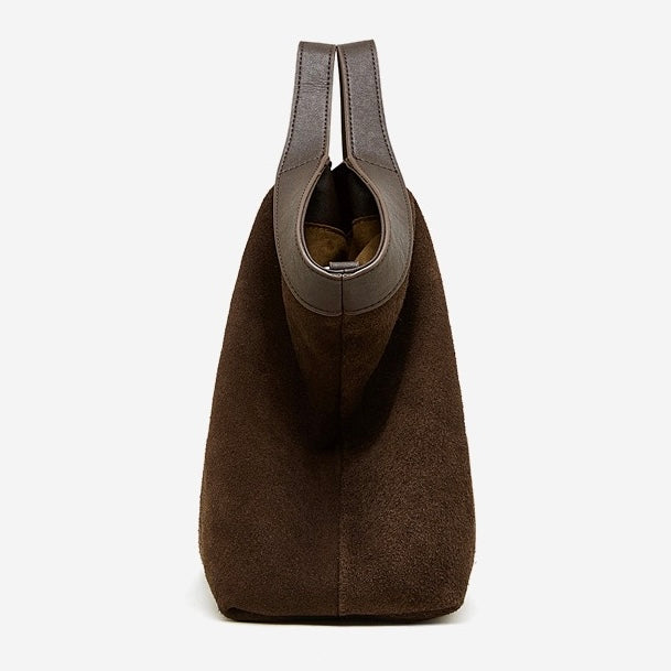 Women Tote Bag with Shoulder Strap-mayfair ellis20260422-Calm Wears-Coffee-Calm Wears