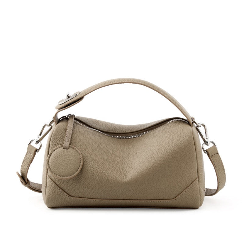 Quilted shoulder bag with shoulder strap-mayfair ellis20260422-Calm Wears-Taupe-Calm Wears