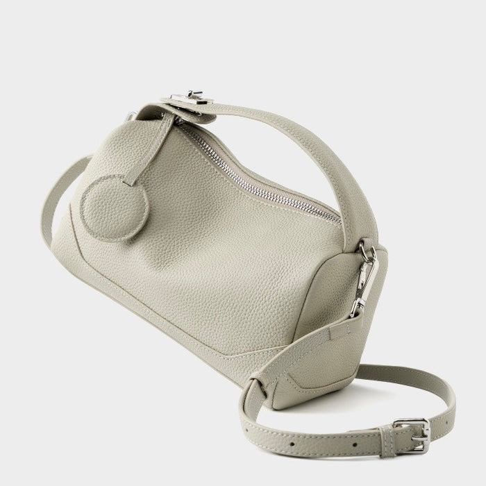 Quilted shoulder bag with shoulder strap-mayfair ellis20260422-Calm Wears-Off White-Calm Wears