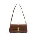 Ladies Baguette Bag with gold twist closure-mayfair ellis20260422-Calm Wears-Braun-Calm Wears