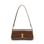 Ladies Baguette Bag with gold twist closure-mayfair ellis20260422-Calm Wears-Braun-Calm Wears