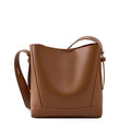 Women's Bucket Bag, Shoulder Bag with Inner Zipper Pocket-mayfair ellis20260422-Calm Wears-Braun-Calm Wears