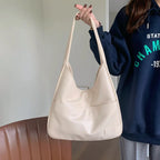 Hobo crossbody bag made of synthetic leather courier bag