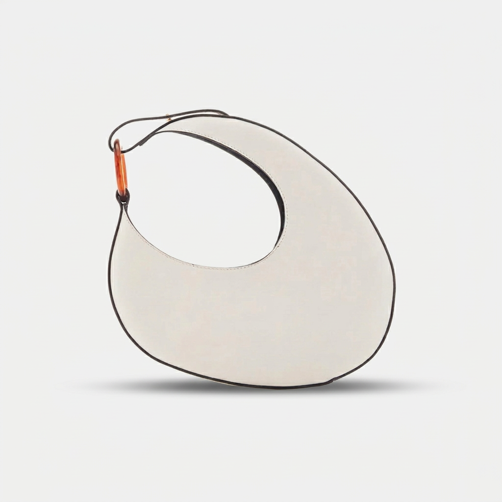 Vegan Leather Moon Bag for Women-mayfair ellis20260422-Calm Wears-Beige-Calm Wears
