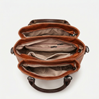 Vegan Leather Top-Handle Shoulder Bag-mayfair ellis20260422-Calm Wears-Braun-Calm Wears