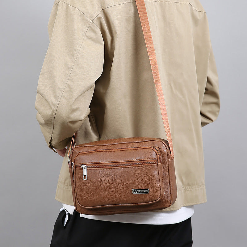 Premium Leather Messenger Bag