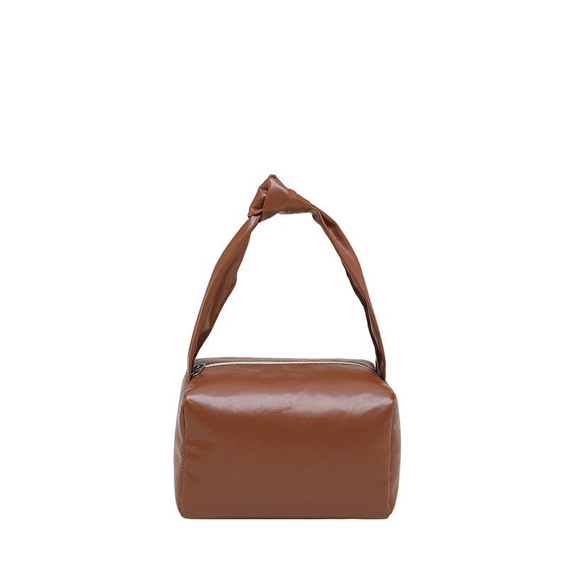 Vintage-Inspired Structured Handbag