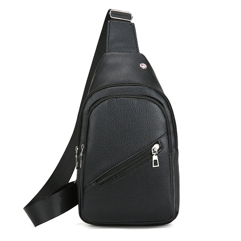 Premium Leather Sling Backpack