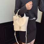 Chic Textured Shoulder Bag