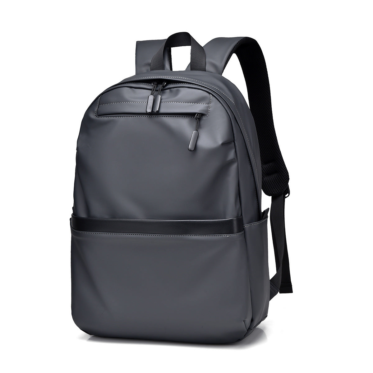 Practical backpack with water-repellent material and ergonomic design