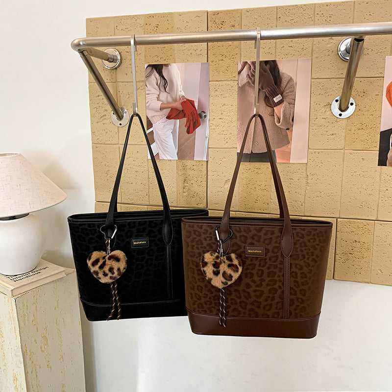 Women's fashionable casual tote bag-https://detail.1688.com/offer/991740614423.html-Calm Wears-Black-Size: Without pendant-Calm Wears