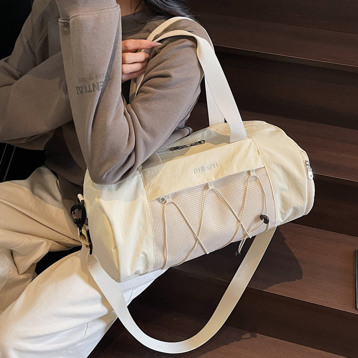 Multi-Pocket Gym Duffel