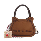 Cute Cat-Shaped Handbag