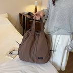 Versatile Drawstring Hobo Bag