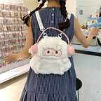 Cute Plush Animal-Themed Backpack Calm Wears