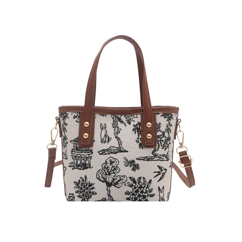 Ladies mini bag with unique animal motif