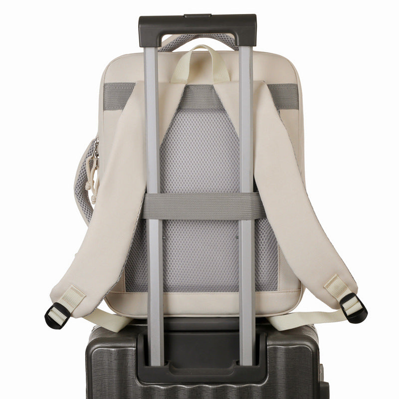 Elegant Laptop Backpack with Versatile Organizational Compartments