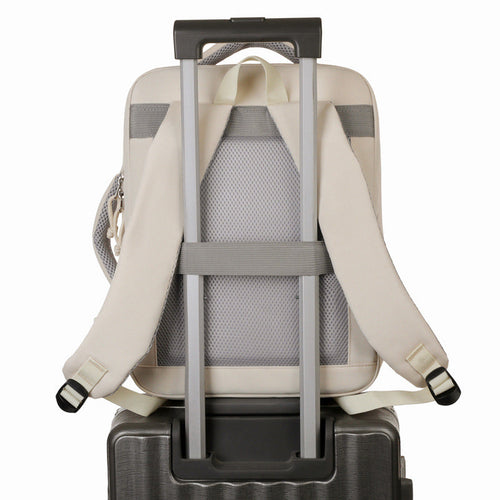 Elegant Laptop Backpack with Versatile Organizational Compartments-https://detail.1688.com/offer/1064872999835.html-Calm Wears-Gray-nan-Calm Wears
