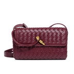 Woven Crossbody Clutch