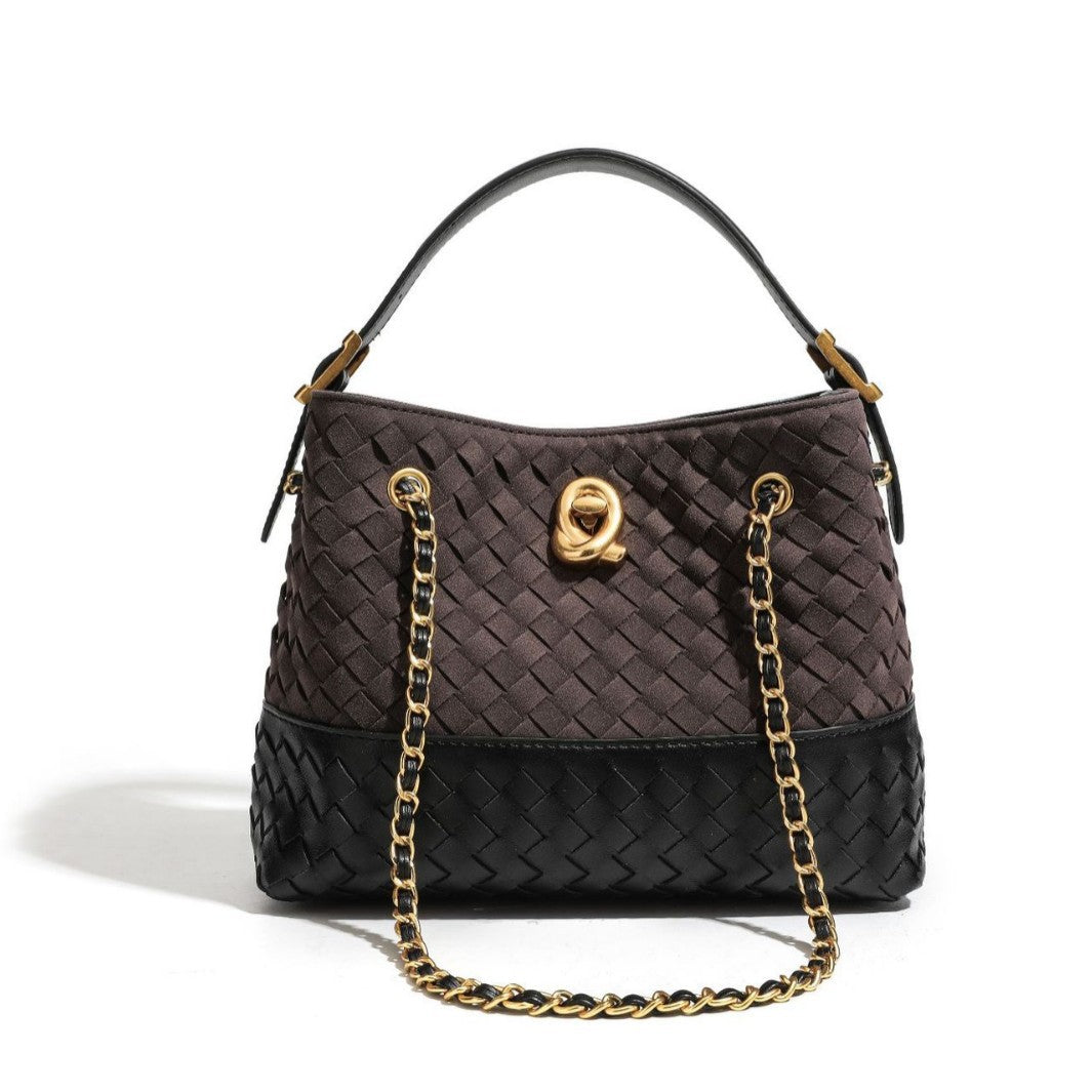 Woven Bucket Handbag