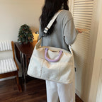 Elegant Sports Bag with Sparkling Star Pattern