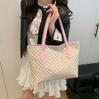 Elegant Geometric Pattern Tote Bag