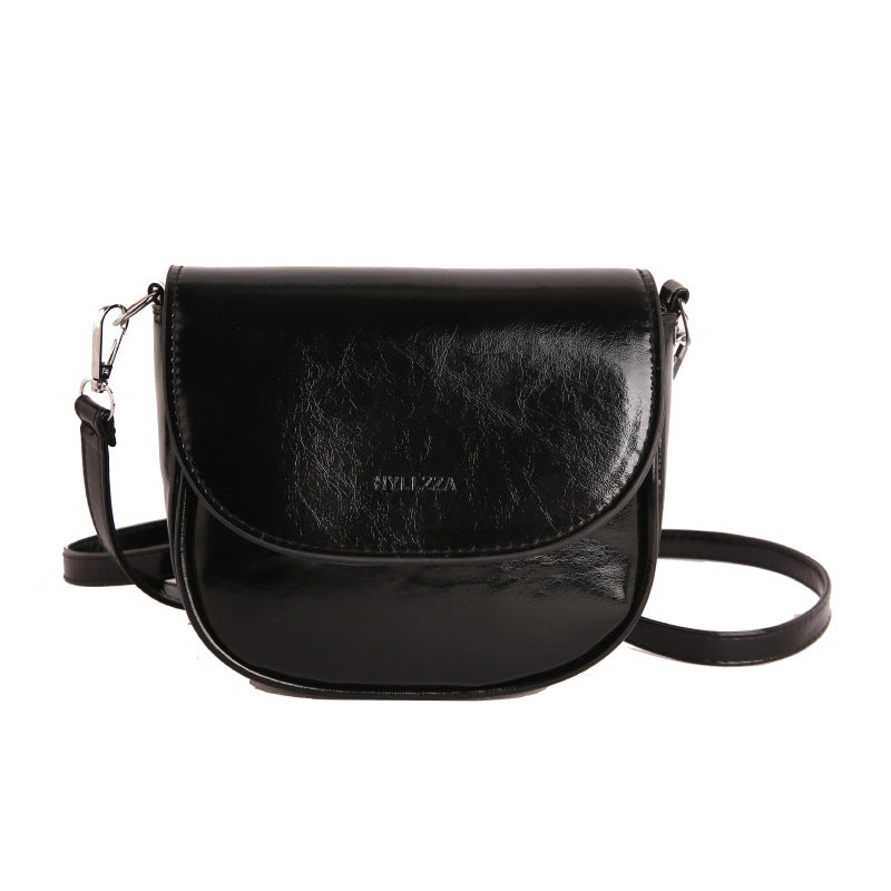 WoMinimalist Faux Leather Crossbody Bag
