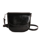 WoMinimalist Faux Leather Crossbody Bag