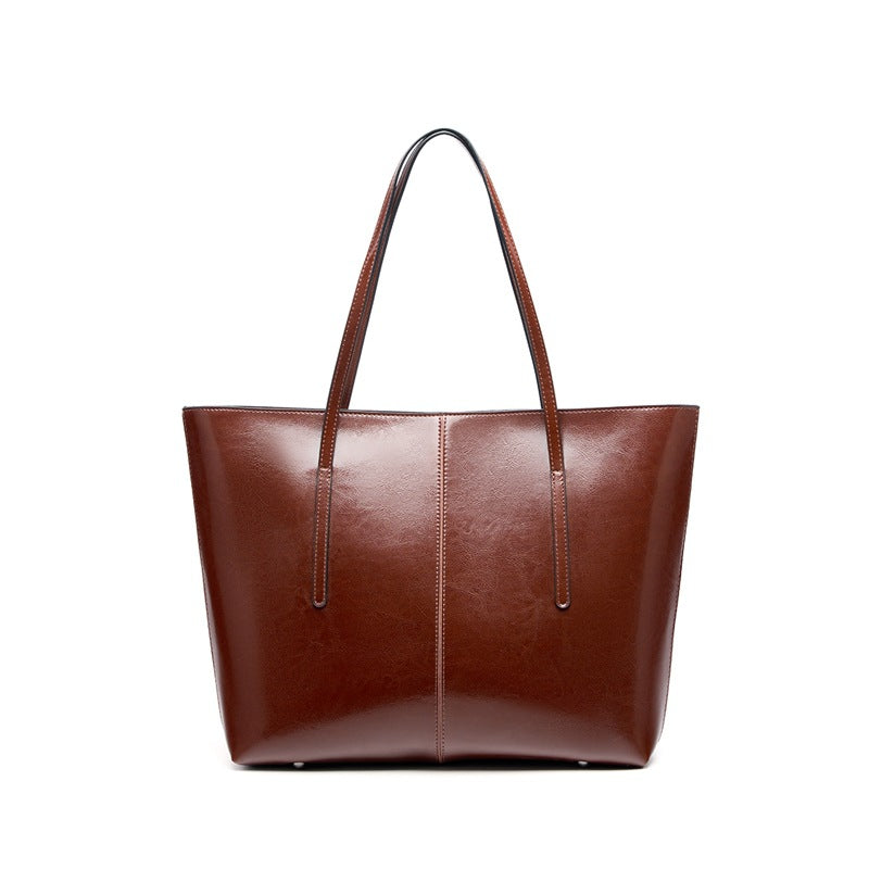 Women's tote bag with elegant design and spacious interior-https://detail.1688.com/offer/920594249403.html-Calm Wears-Coffee-43-Calm Wears
