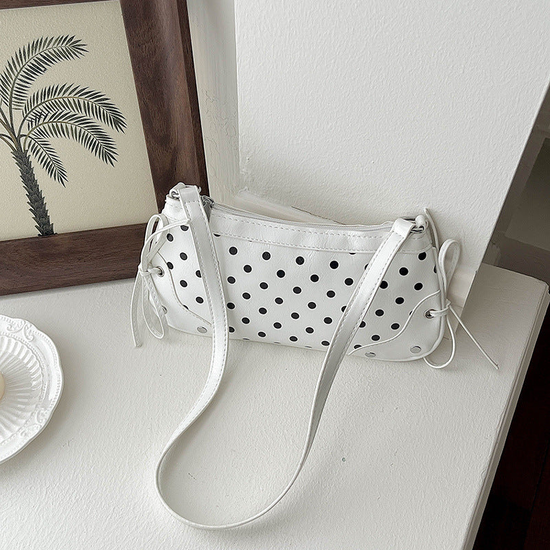WoPolka Dot Pattern Mini Handbag