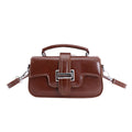 Women's handbag made of high-quality faux leather with detachable shoulder strap-https://detail.1688.com/offer/1004036188293.html-Calm Wears-Braun-Size: With pendant-Calm Wears