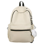 Chic Multi-Pocketed Casual Backpack Set