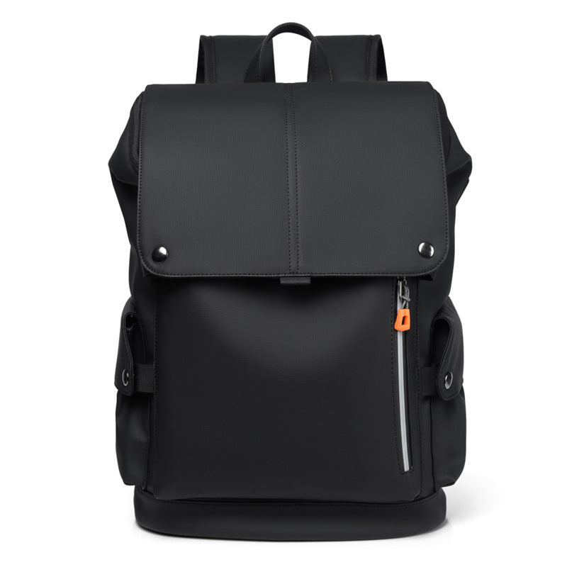 Urban Backpack with Innovative Folding Closure and Versatile Storage Options-https://detail.1688.com/offer/740465858029.html-Calm Wears-Black-nan-Calm Wears
