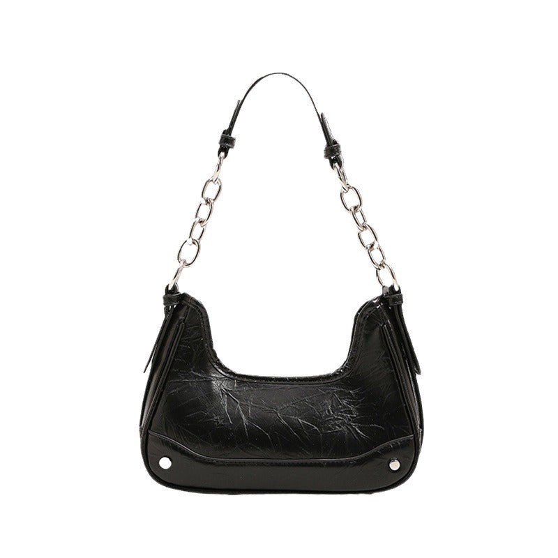 Chic Metallic Shoulder Bag