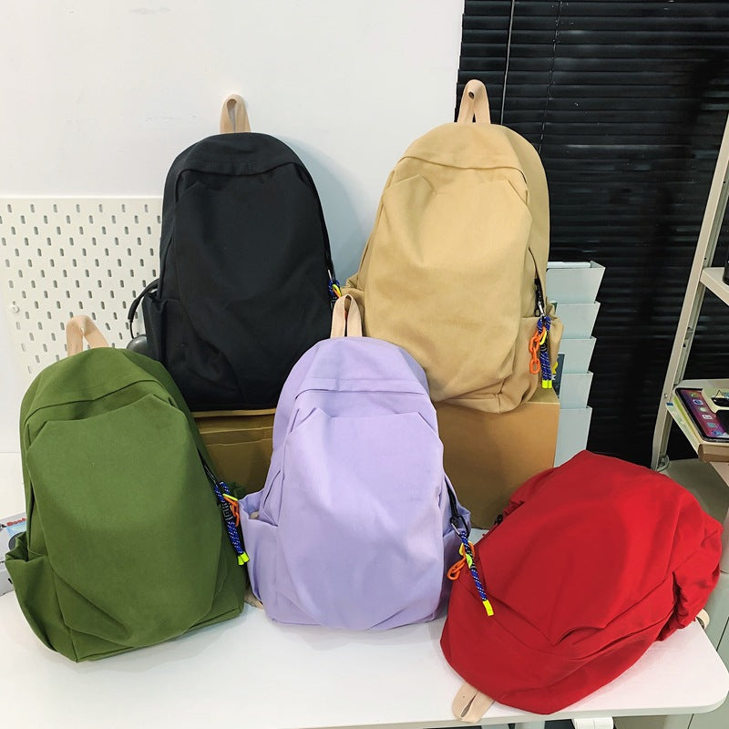 Leisure Backpack with Multifunctional Pockets
