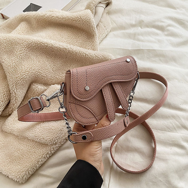 Women's mini handbag in modern, structured design-https://detail.1688.com/offer/775917120852.html-Calm Wears-Rosa-nothing-Calm Wears