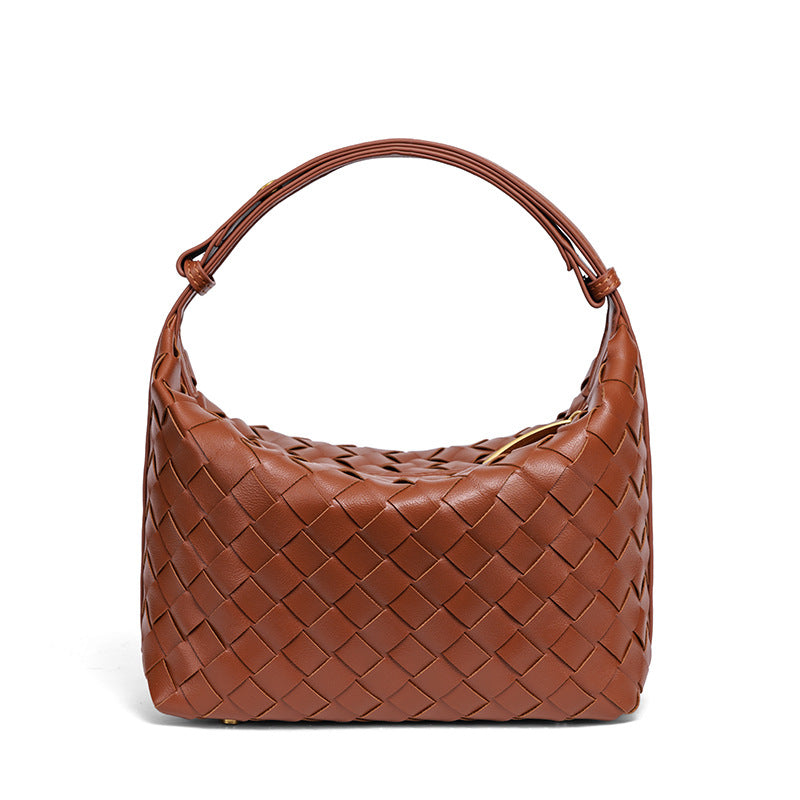 Handmade Woven Leather Mini Bag