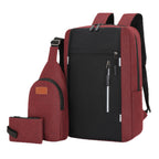 Multi-Functional Tech Backpack with Detachable Sling Bag