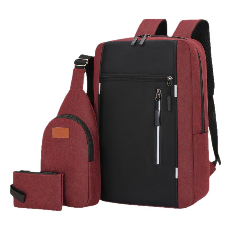 Multi-Functional Tech Backpack with Detachable Sling Bag